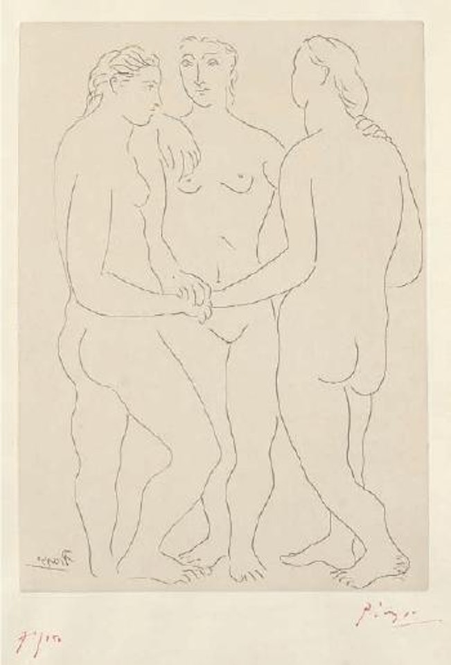 Les trois Amies by Pablo Picasso