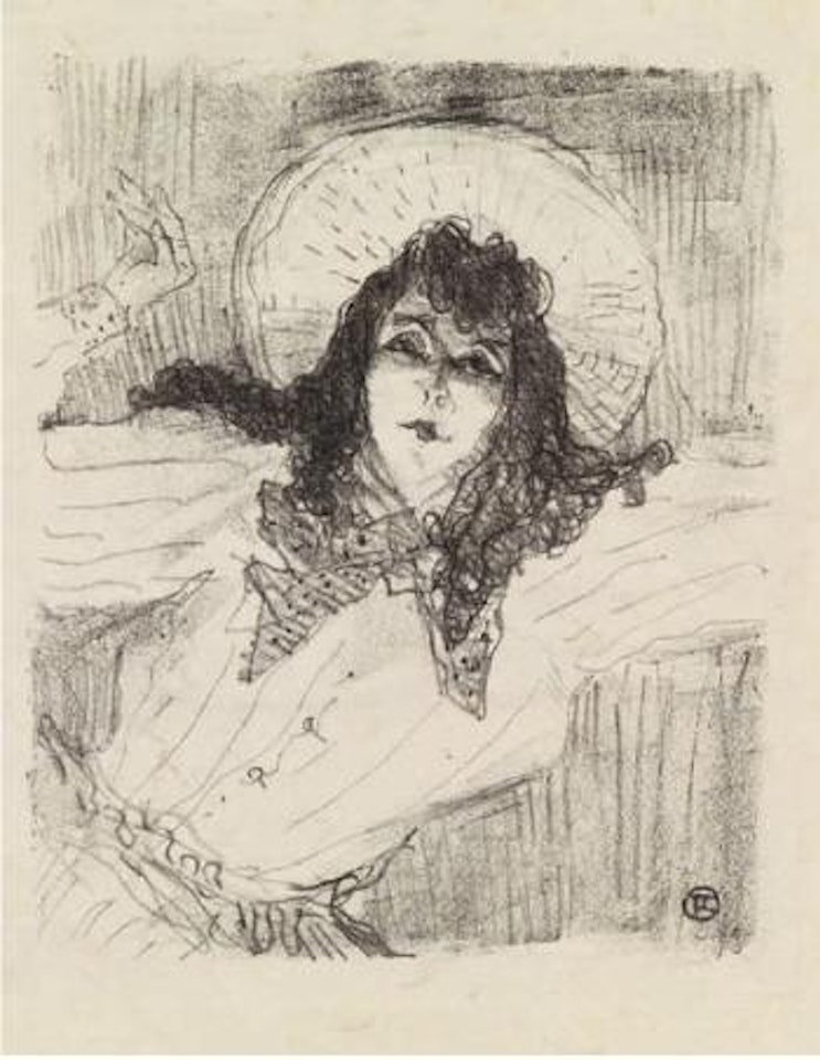 May Belfort by Henri de Toulouse-Lautrec