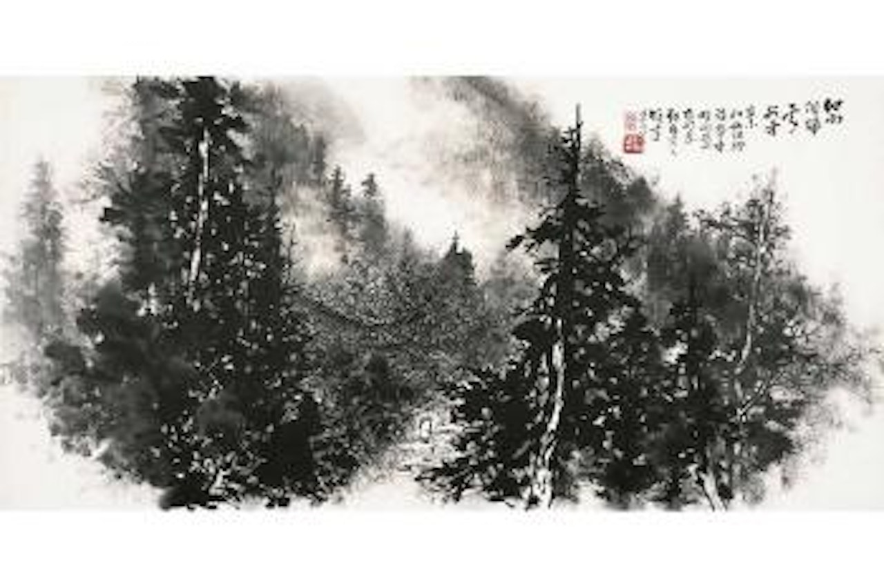 Going back to the temple by Li Xiongcai