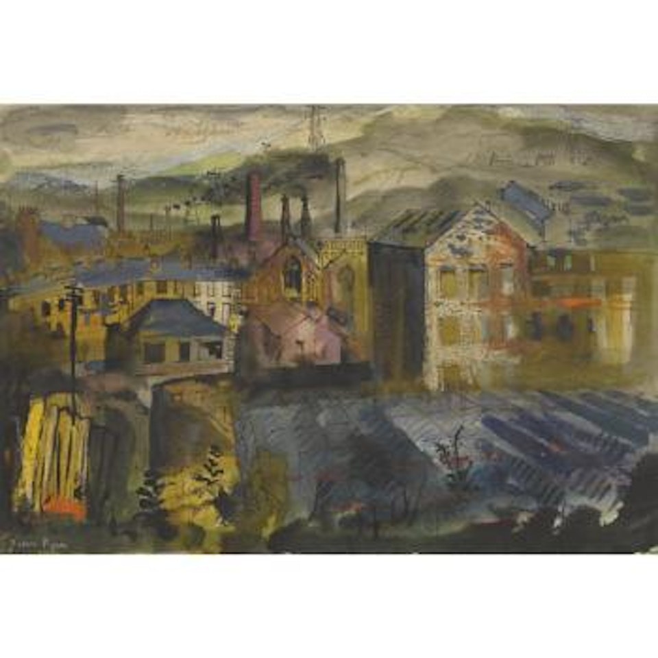 Higher Mill, Rawtenstall by John Piper