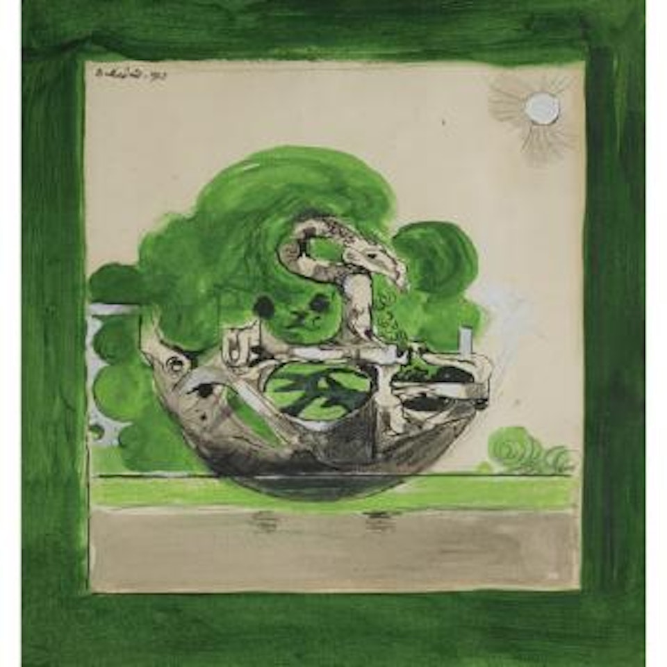 Swan Like Form by Graham Sutherland