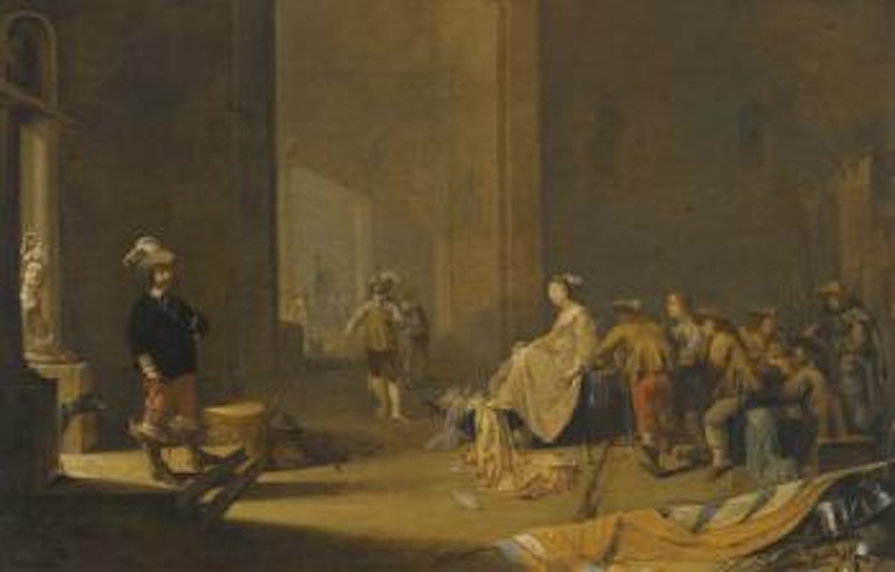An Interior Of a Guardroom by Jacob Duck