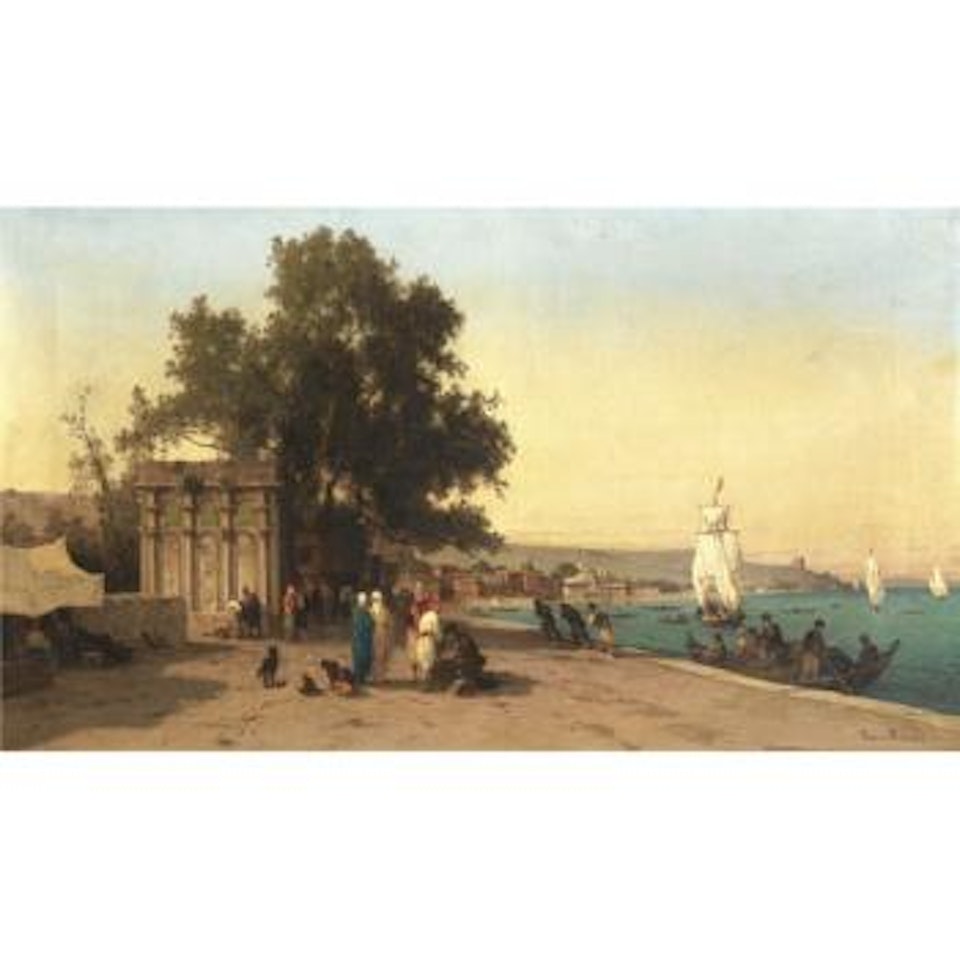 On The Bosphorus by Germain-Fabius Brest