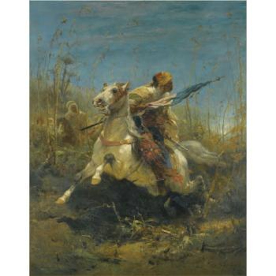 The Pursuit by Adolf Schreyer