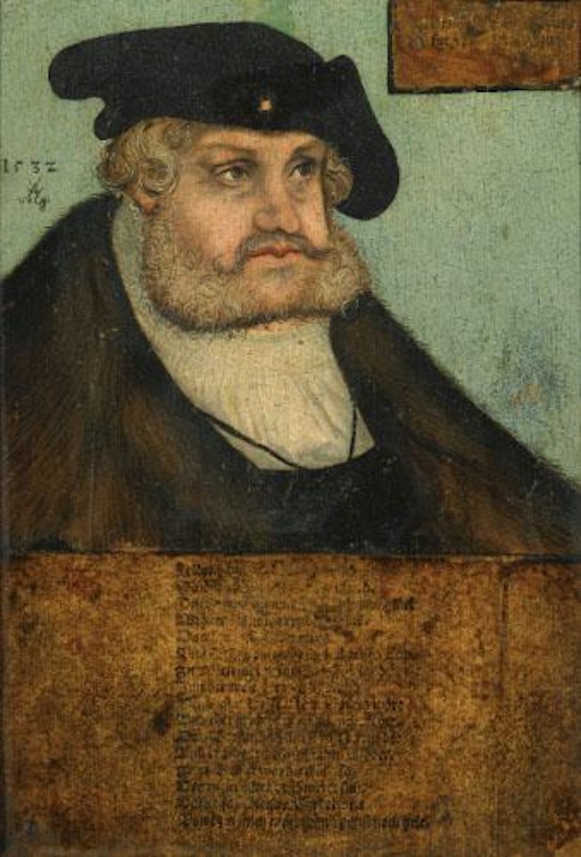 Portrait Of The Elector Frederick III The Wise Of Saxony (1463-1525) by Lucas Cranach the Elder