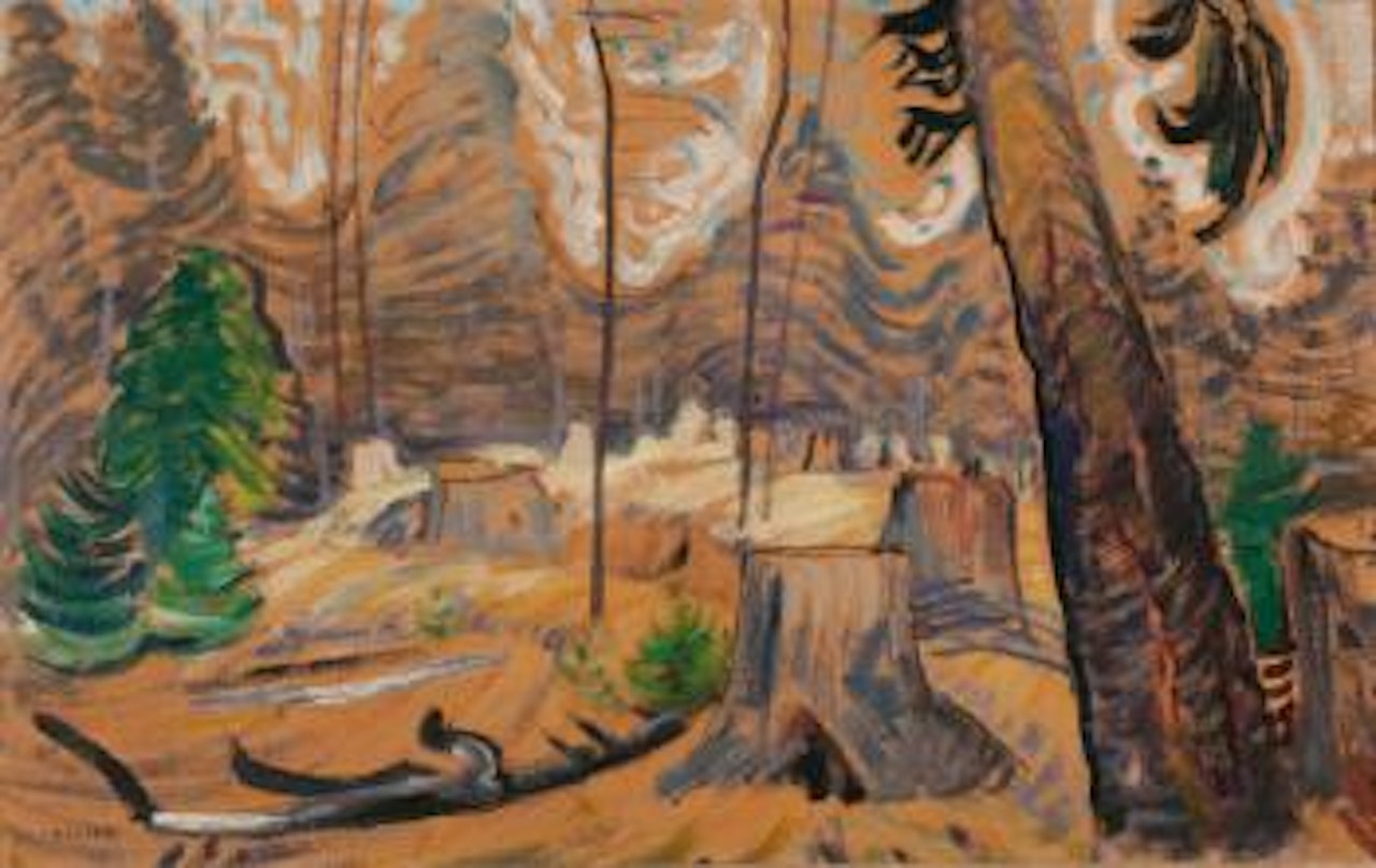 Forest Interior by Emily M Carr