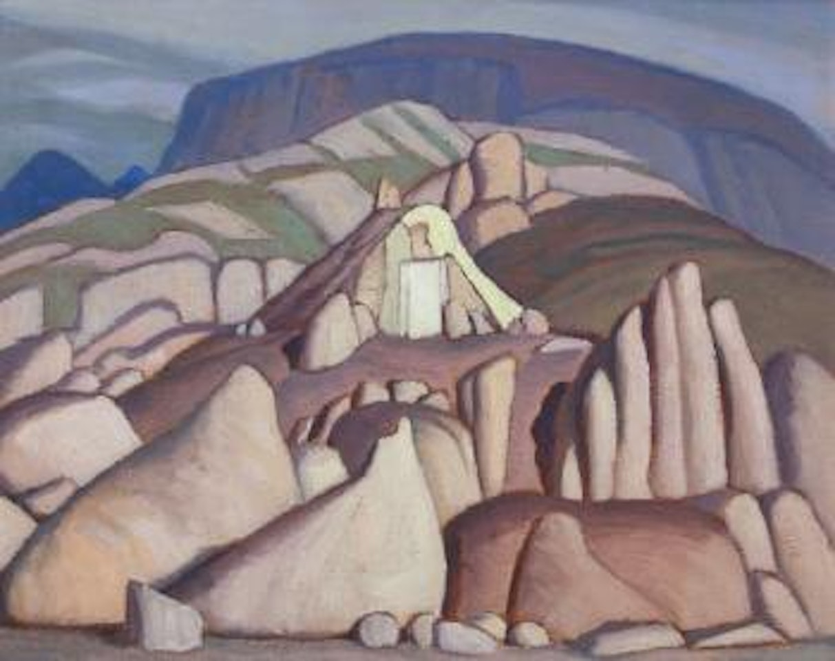 Eskimo Tent, Pangnirtung, Baffin Island II by Lawren Stewart Harris
