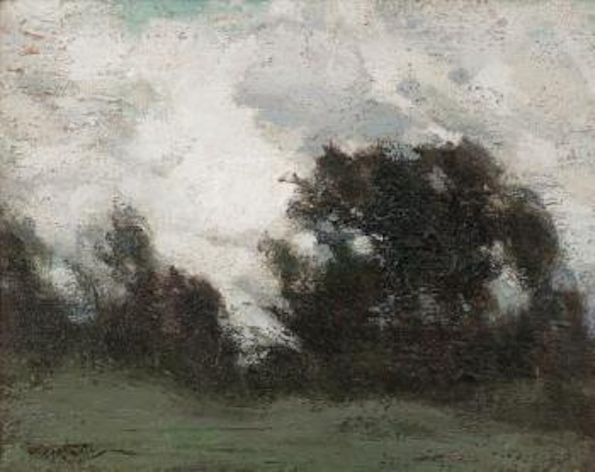 A September Breeze, Grey Day by Marc-Aurele de Foy Suzor-Cote