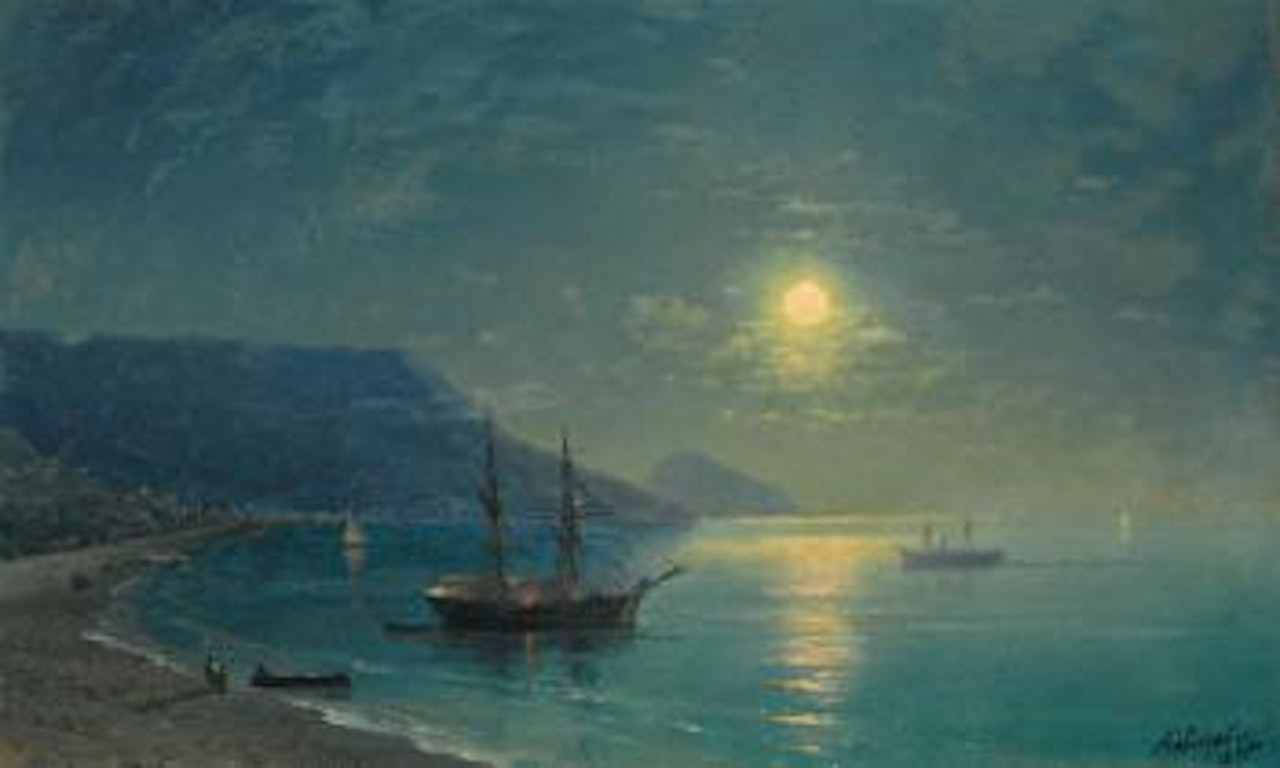 Evening In Crimea by Ivan Konstantinovich Aivazovsky