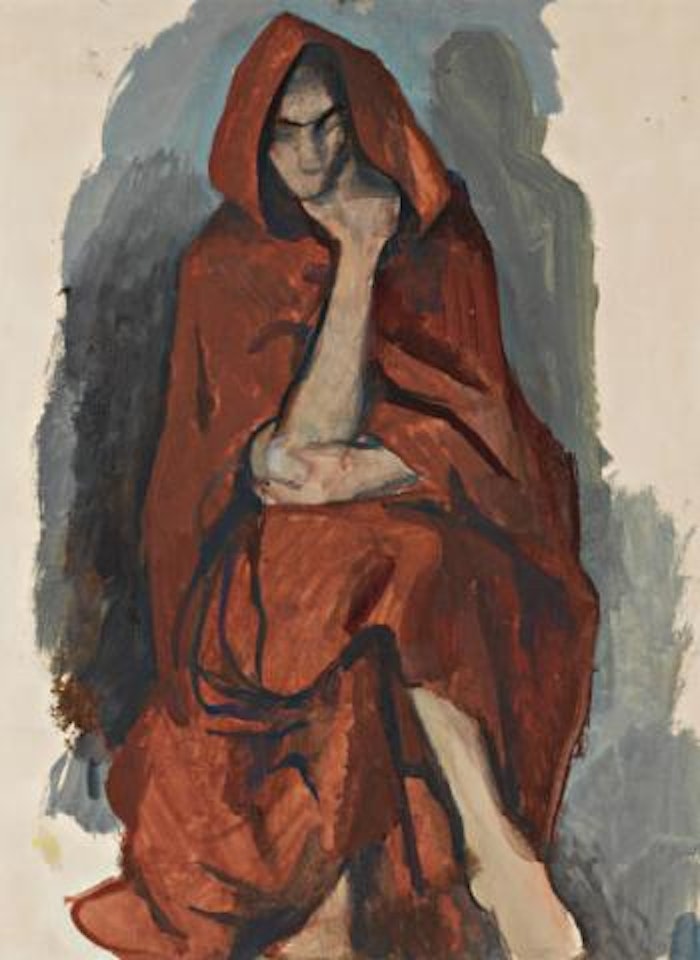 Seated Spahi by Pavel Tchelitchew