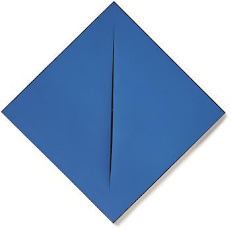 Concetto spaziale, Attesa by Lucio Fontana