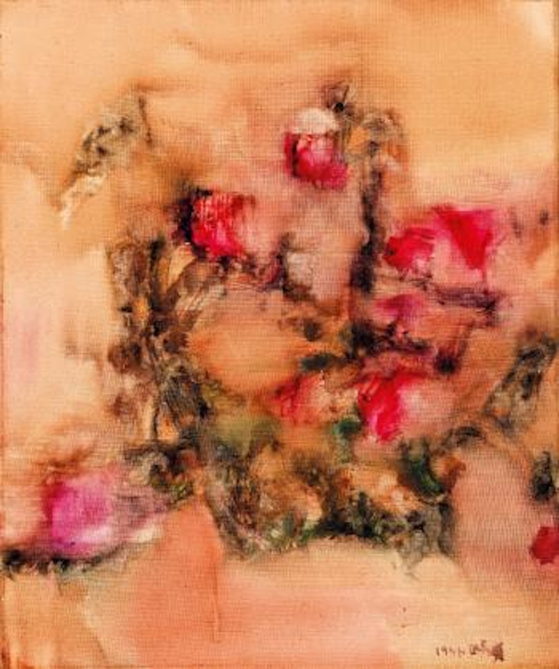 The rose in the fog by Zhou Chunya