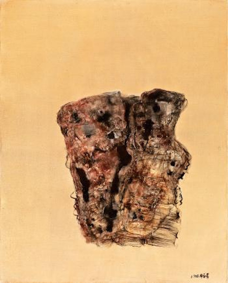 Mountain rock series by Zhou Chunya