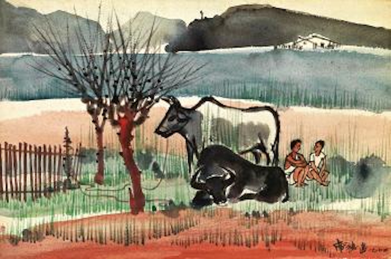Cattle by Xi Dejin