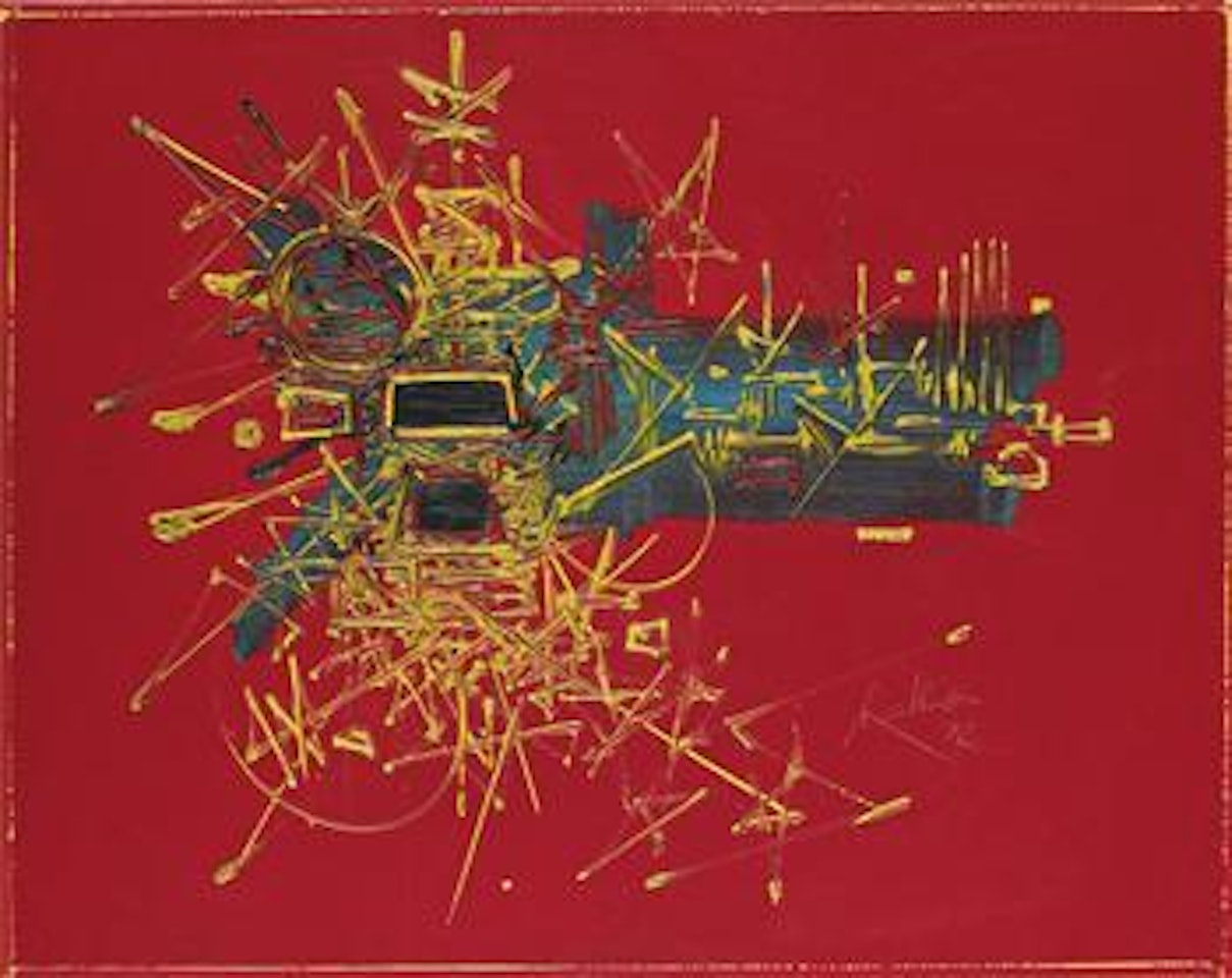 Petit Homage à Etienne 1er by Georges Mathieu