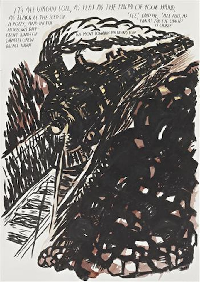 Untitled (It's all virgin soil) by Raymond Pettibon