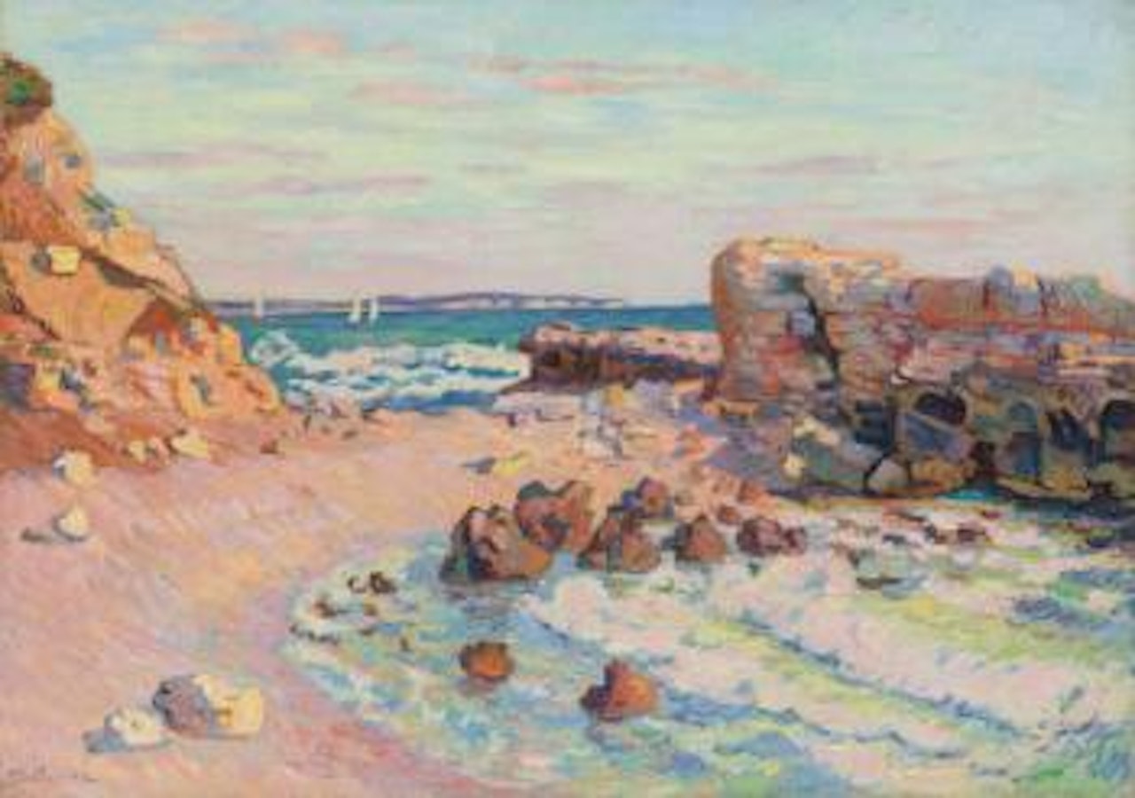 La Pierriere à Saint-palais, Marée Montante by Armand Guillaumin