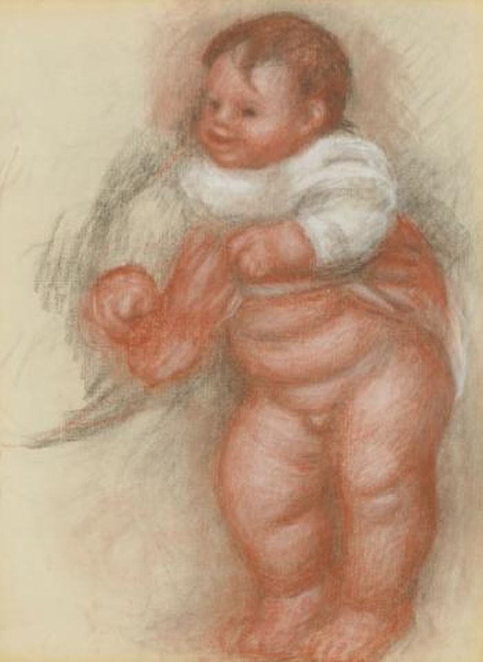 Enfant Nu Debout by Pierre-Auguste Renoir