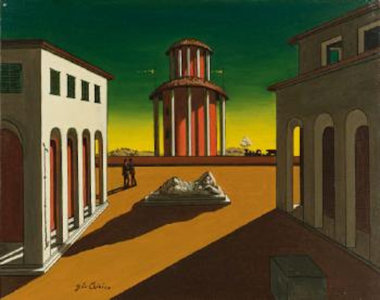 Piazza D'italia by Giorgio de Chirico