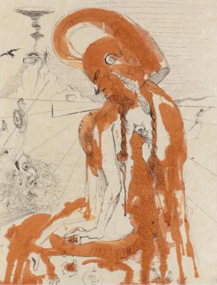 Athena by Salvador Dali