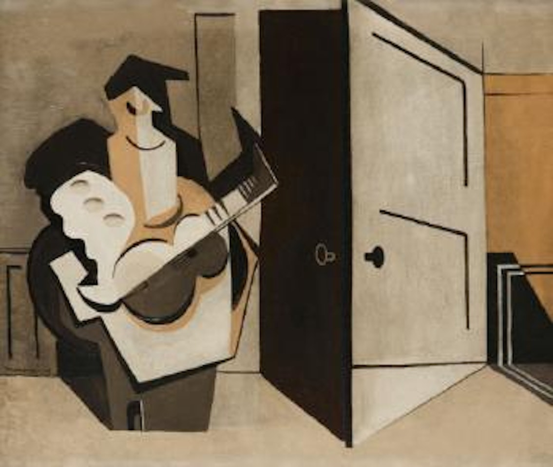 Musicien Dans Un Intérieur by Louis Marcoussis