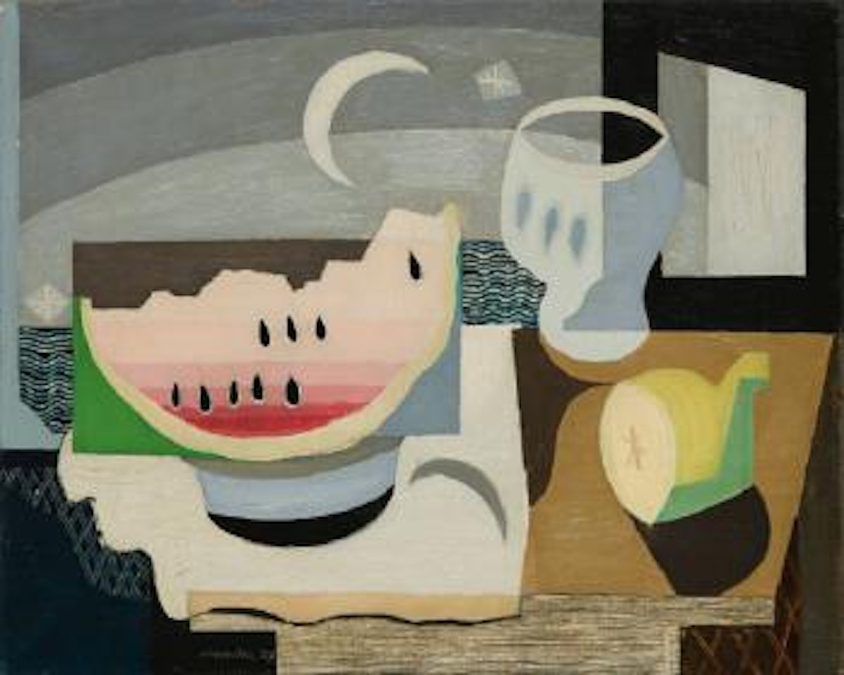 La Tranche De Pastèque by Louis Marcoussis