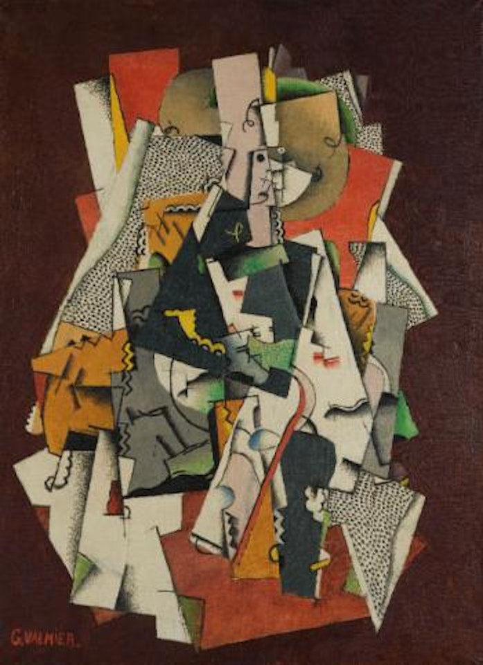 Jeune Fille Assise by Georges Valmier