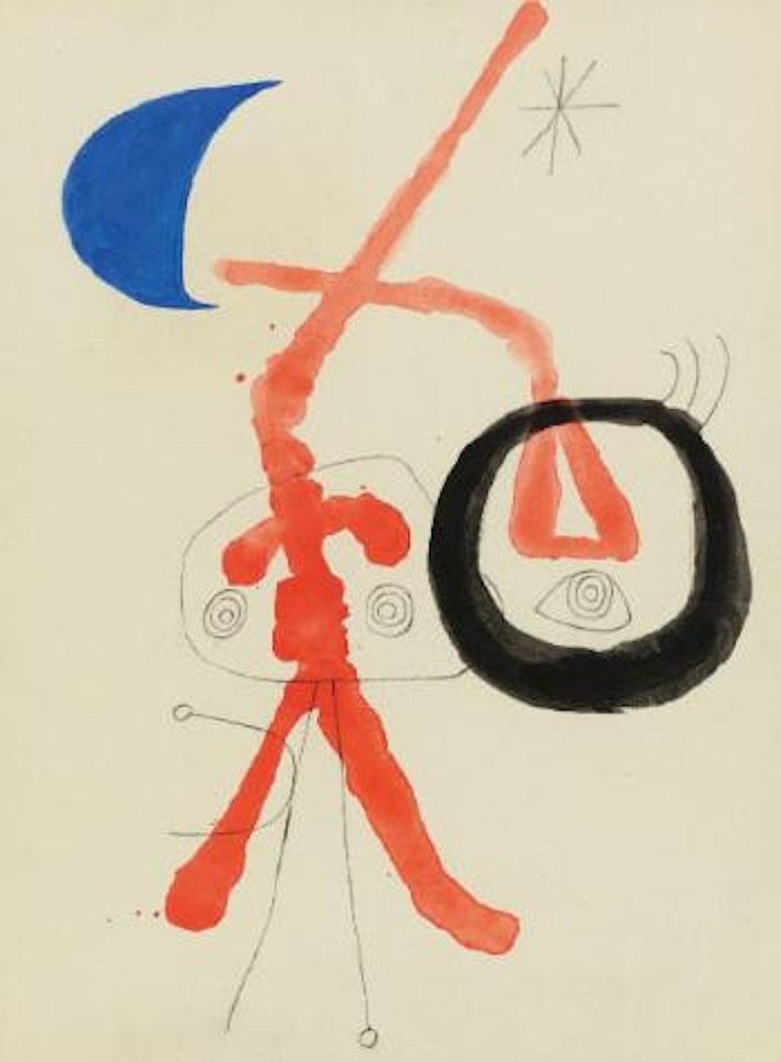 Personnage by Joan Miró