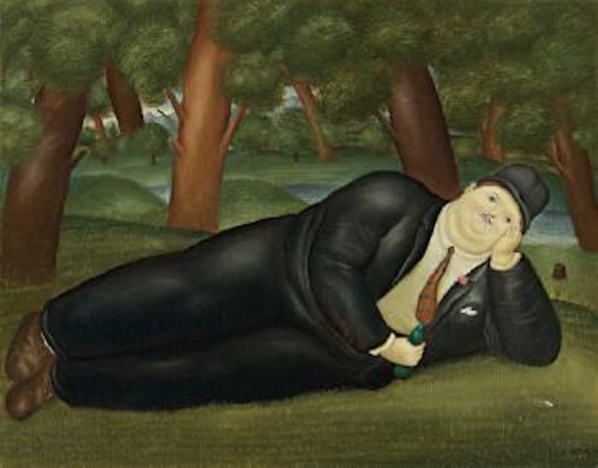 El Poeta by Fernando Botero