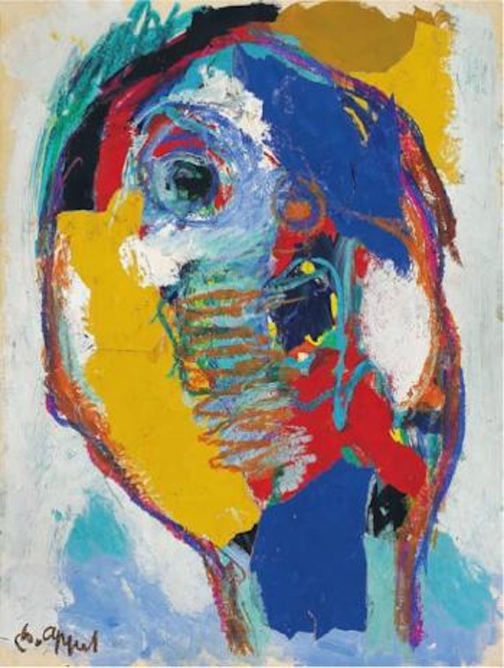 Tête by Karel Appel