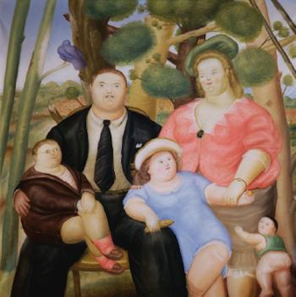 A Family by Fernando Botero