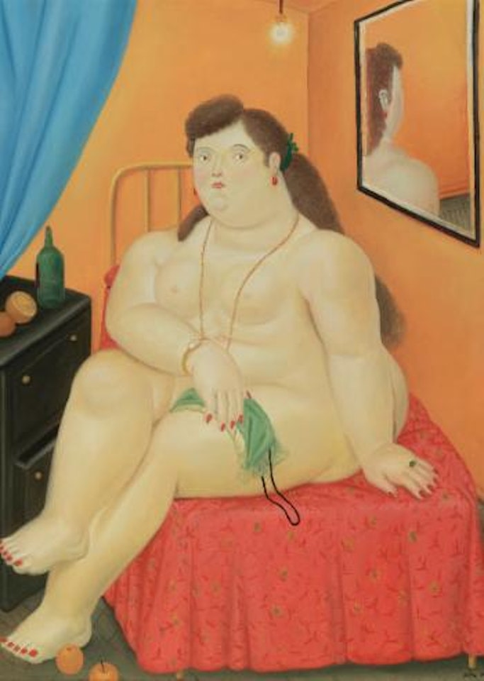 Nude by Fernando Botero