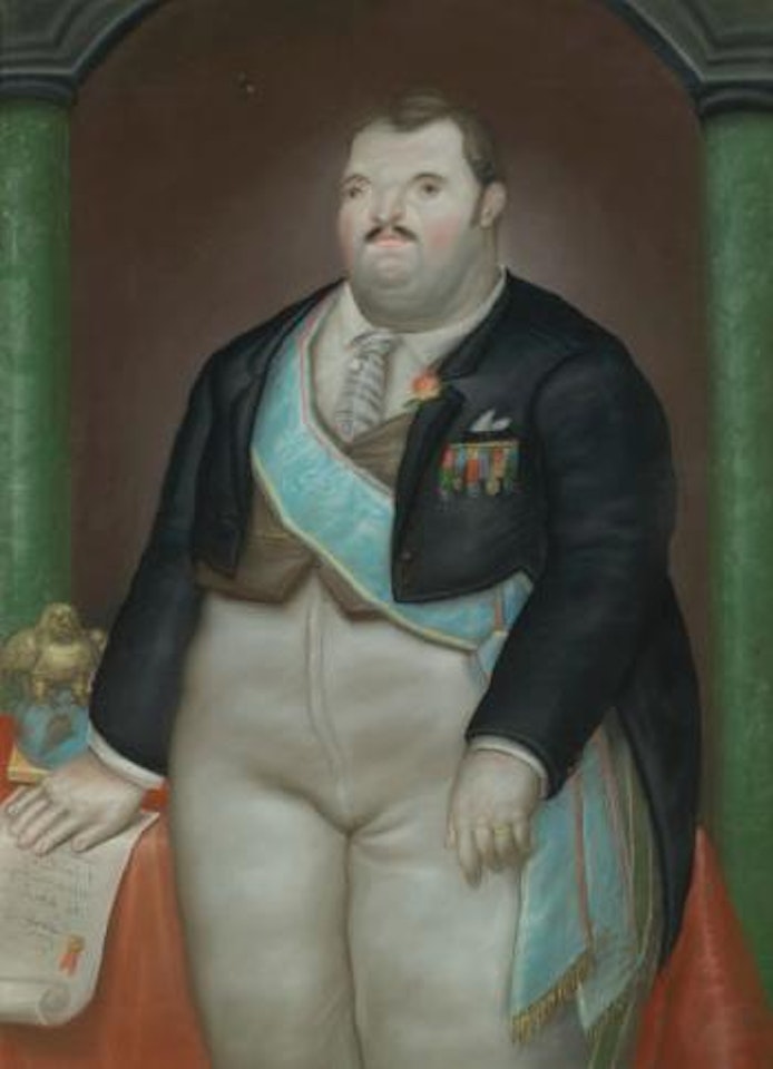 El Presidente by Fernando Botero