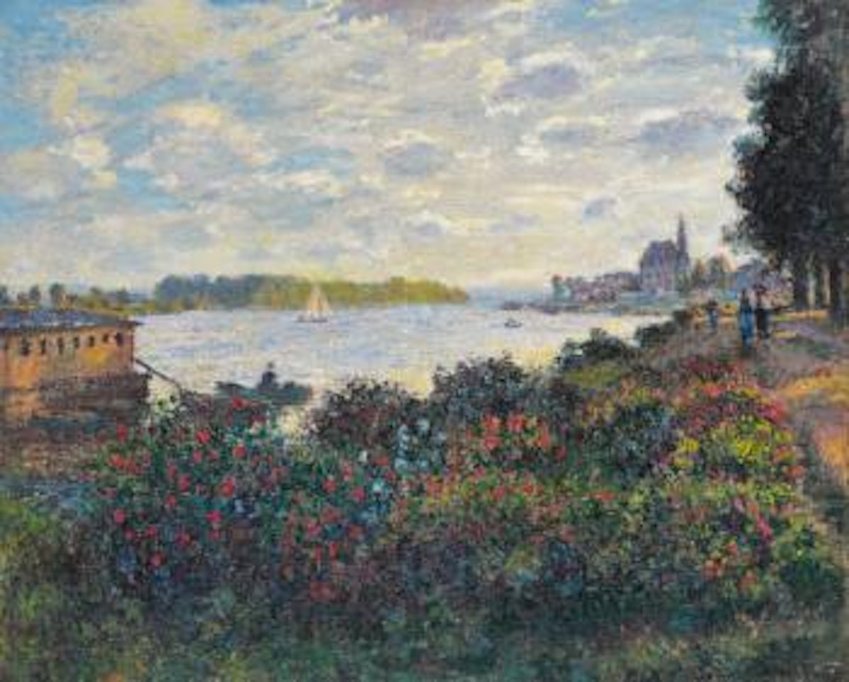 La Seine à Argenteuil by Claude Monet