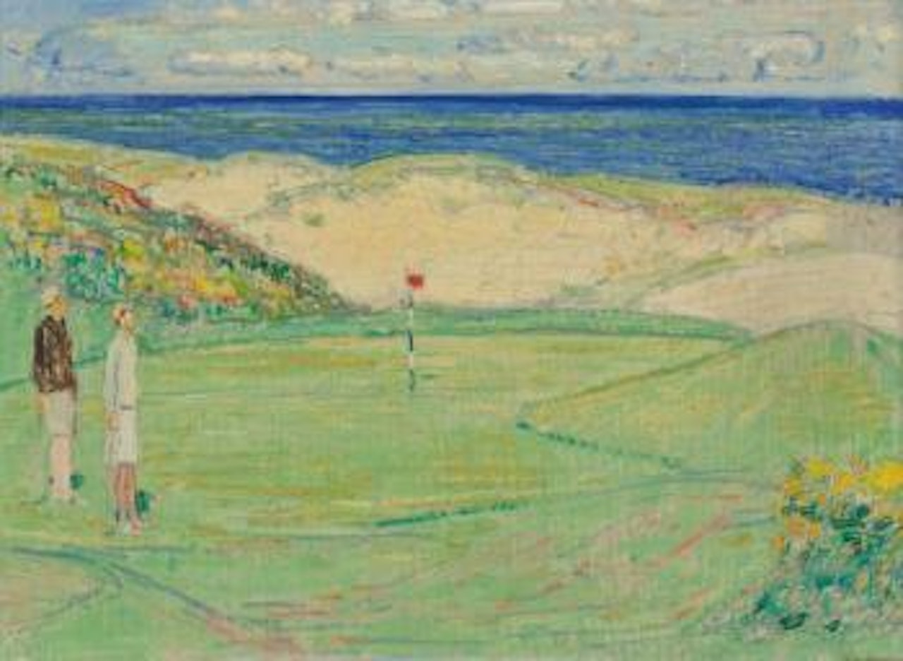 East Course, Maidstone Club by Childe Hassam