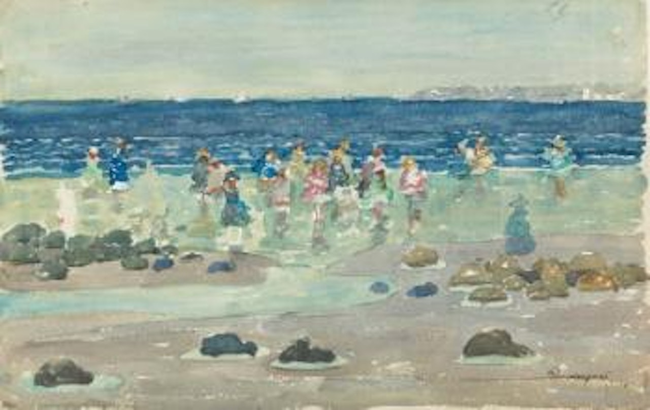 Low Tide by Maurice Prendergast