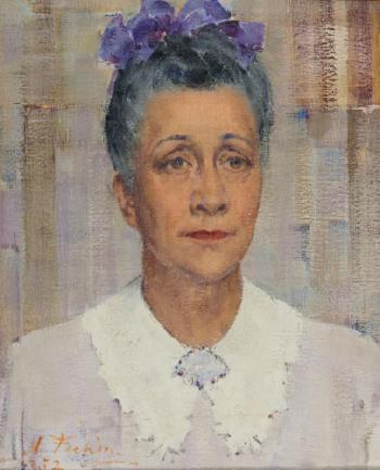 Portrait Of Rose K.l. Davis by Nicolai Fechin