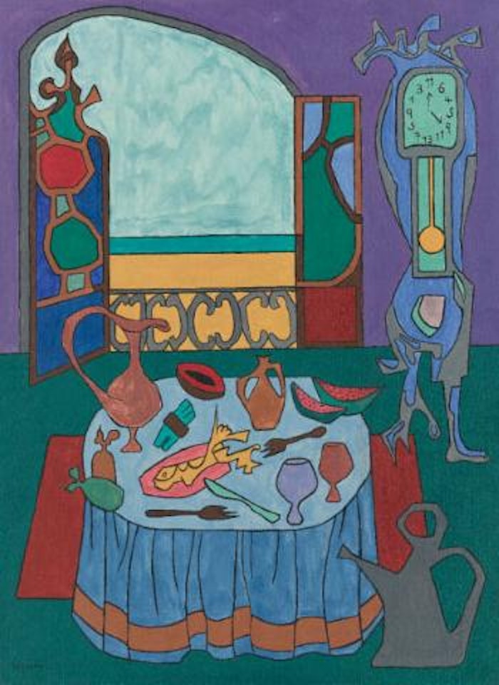 Still Life by Cundo Bermudez