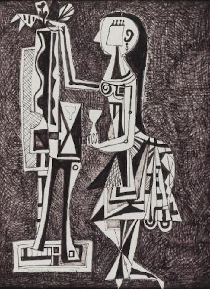 Standing Figure by René Portocarrero