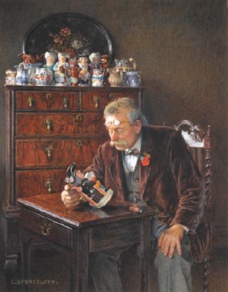 The Latest Addition by Charles Spencelayh