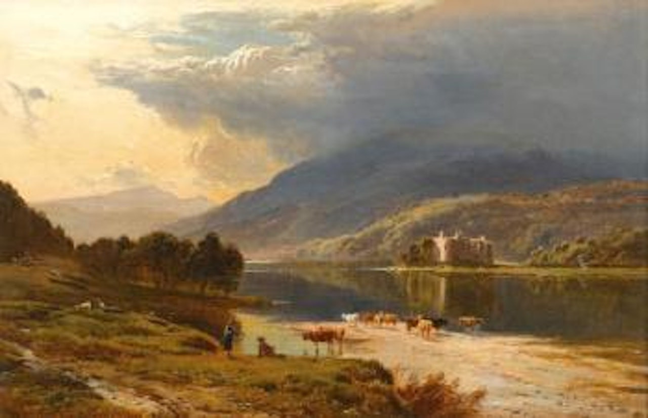 Kilchurn Castle, Loch Awe by Sidney Richard Percy