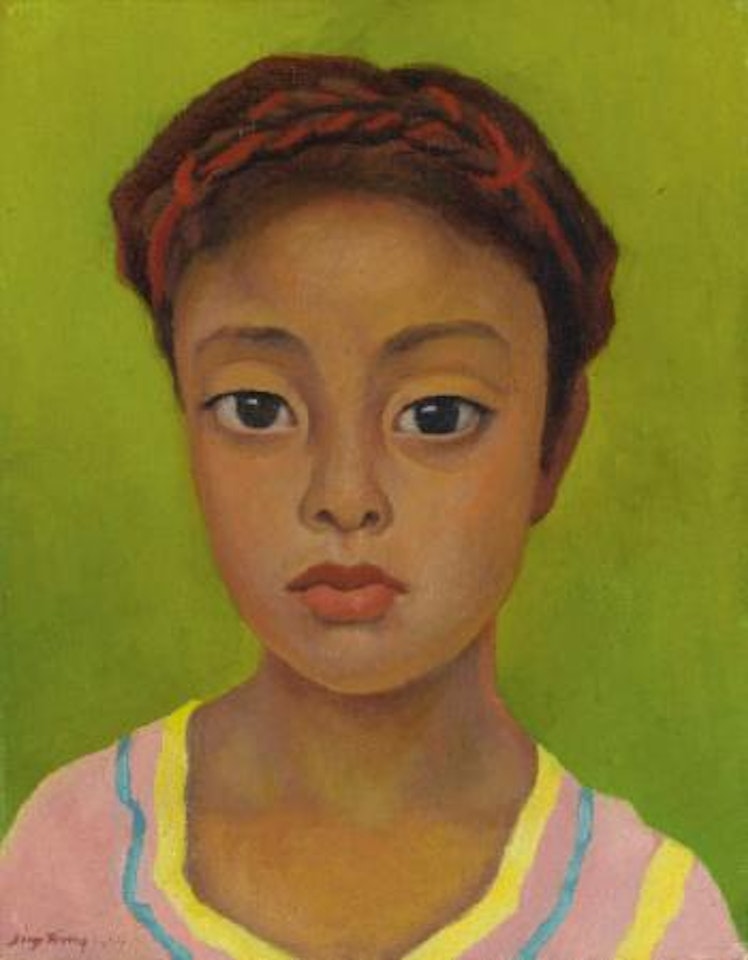 Rosita Olivares De Milpa Alta by Diego Rivera