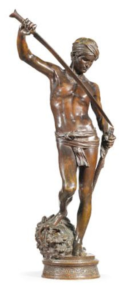 David Après Le Combat (David After The Battle) by Marius Jean Antonin Mercie