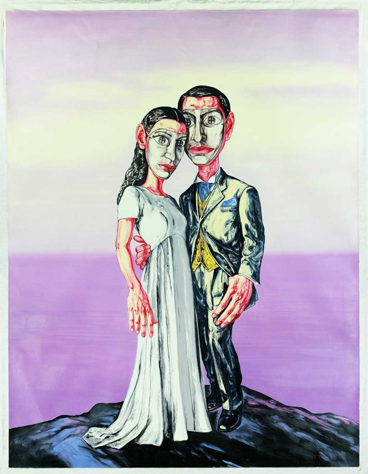 A series no. 3: marriage by Zeng Fanzhi