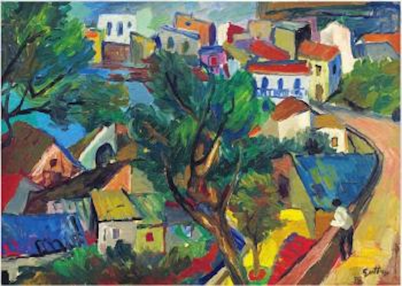 Paesaggio siciliano by Renato Guttuso