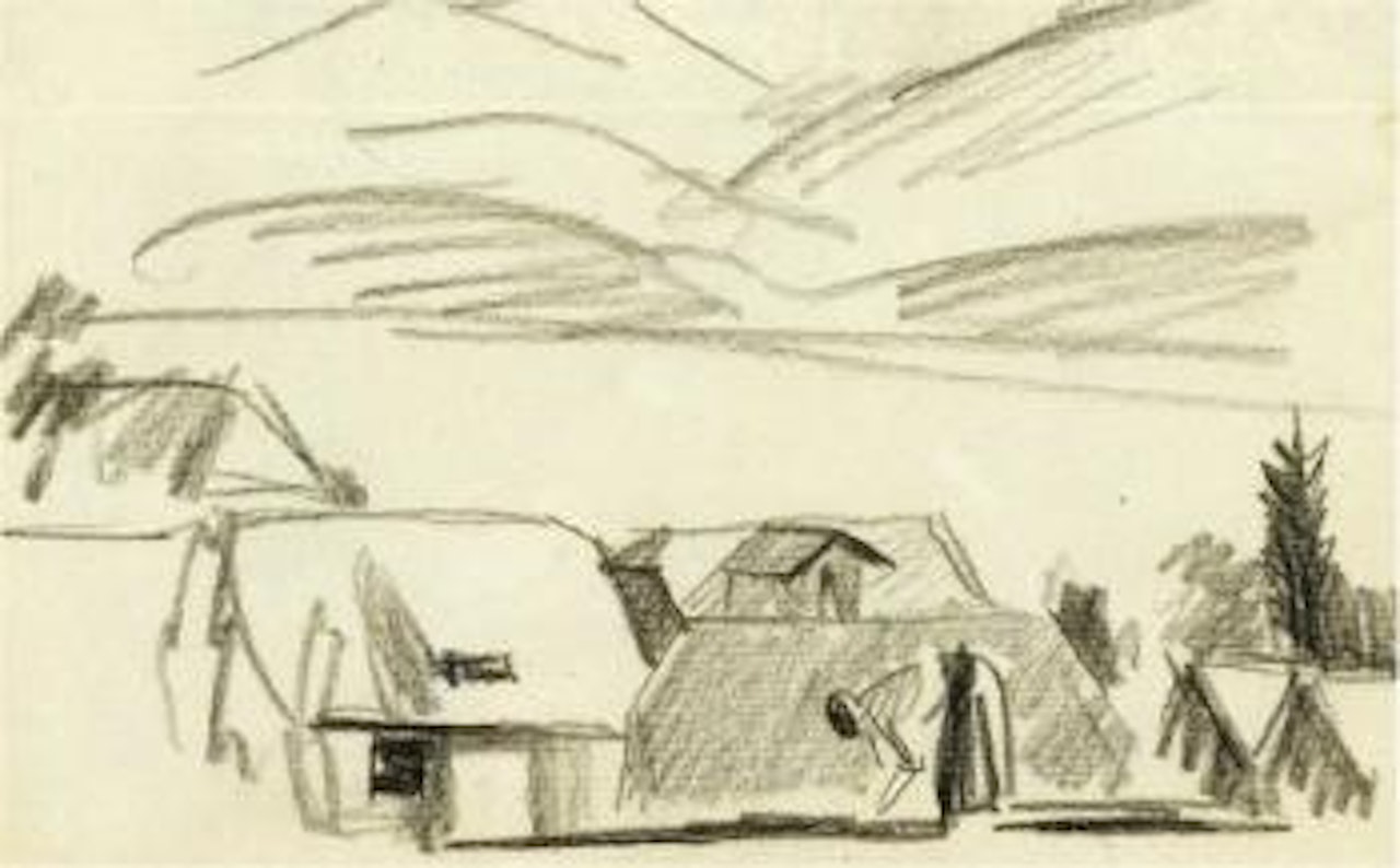 Häuser am Thunersee by August Macke