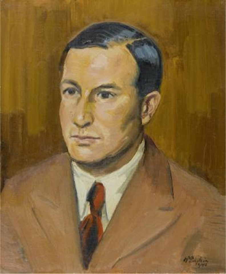 Portrait von Dr. August Ochsenbein by Max Pechstein