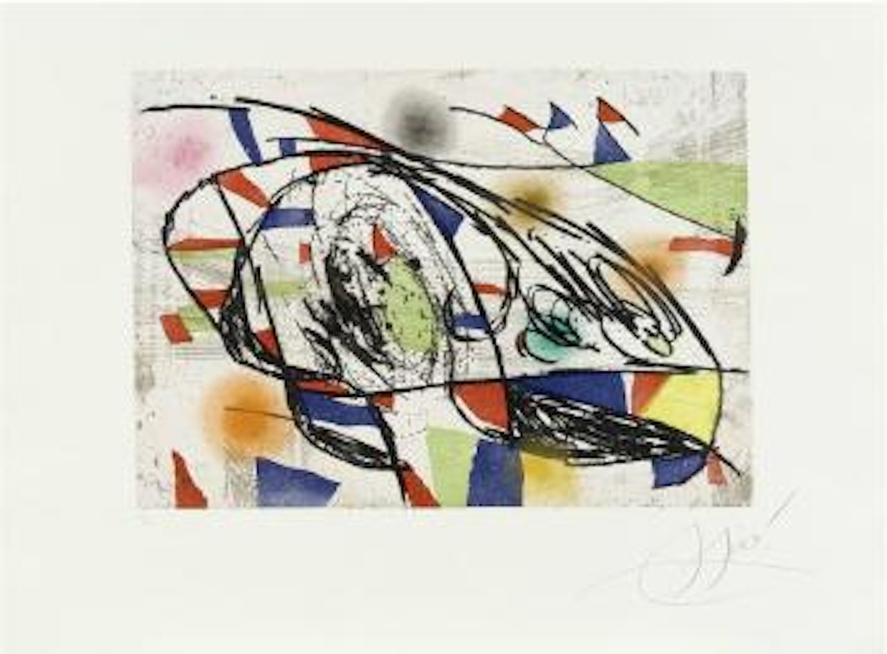 Enrajolats IV by Joan Miró