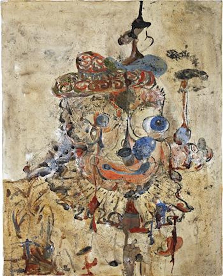 Untitled (Clown) by George Condo