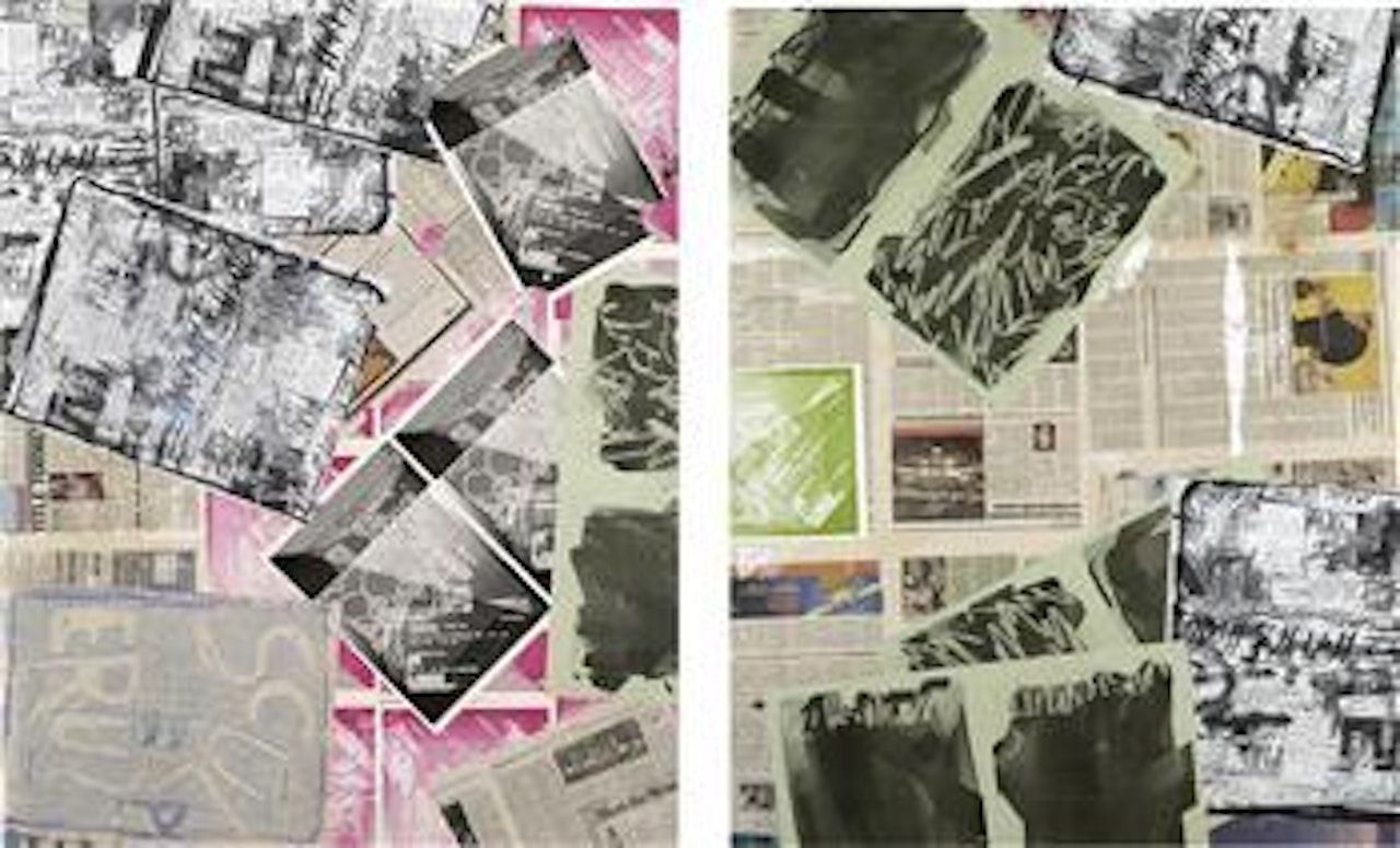 Two Works: i) Untitled, SMJ.0005; ii) Untitled, SMJ.0003 by Josh Smith